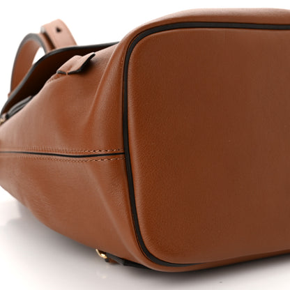 Chloe Suede Calfskin Medium Faye Backpack Tan 8 of 9