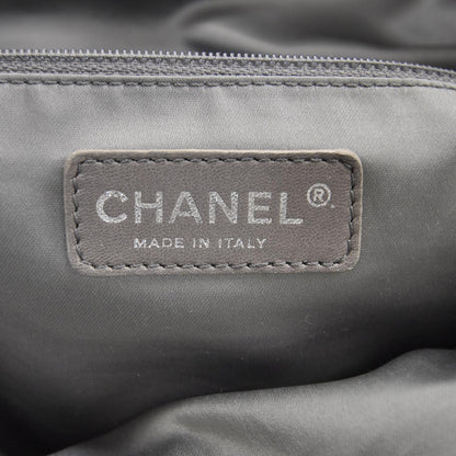 Chanel Leather Modern Chain Tote White 7 of 9
