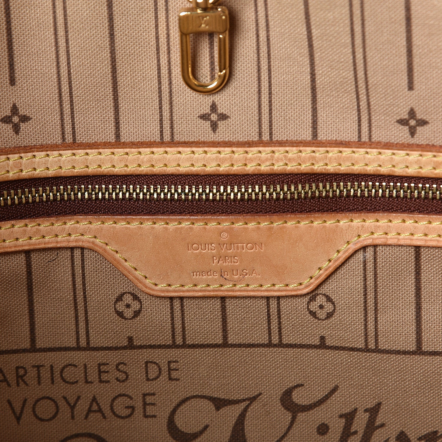 Louis Vuitton Monogram Neverfull MM 6 of 17