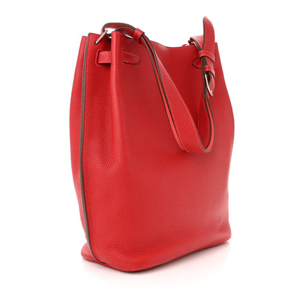 Hermes Togo So Kelly 26 Rouge Casaque 3 of 15