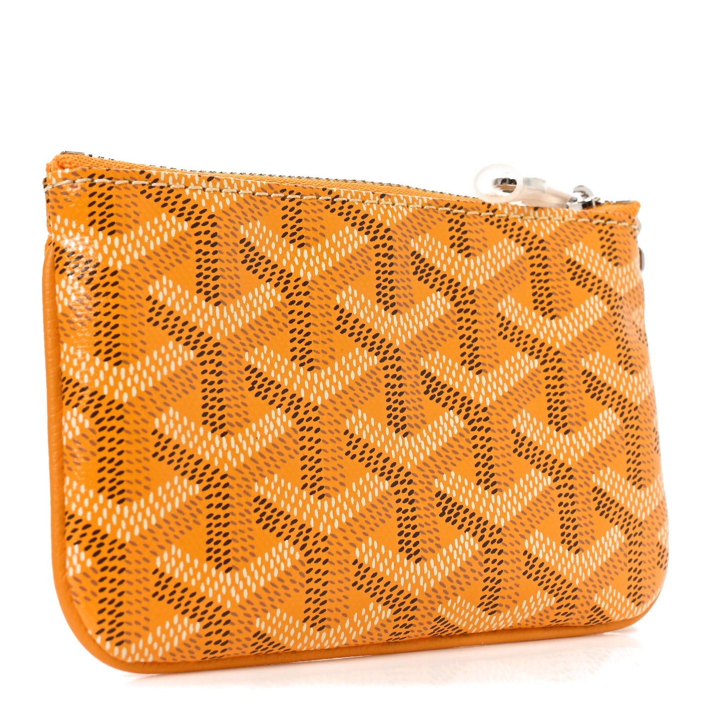 Goyardine Nano Senat Key Pouch Yellow