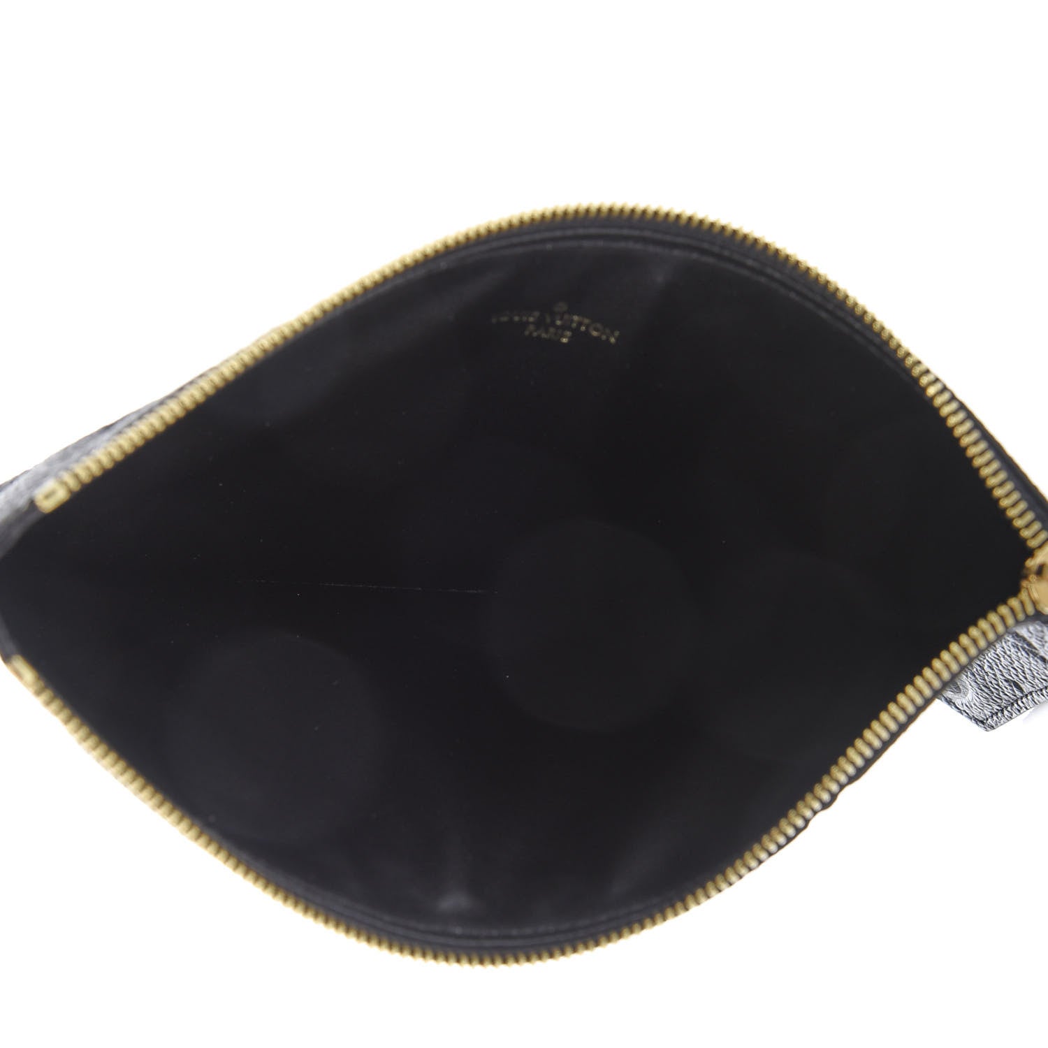 Louis Vuitton Empreinte Felicie Chain Wallet Zippered Insert Black 5 of 6