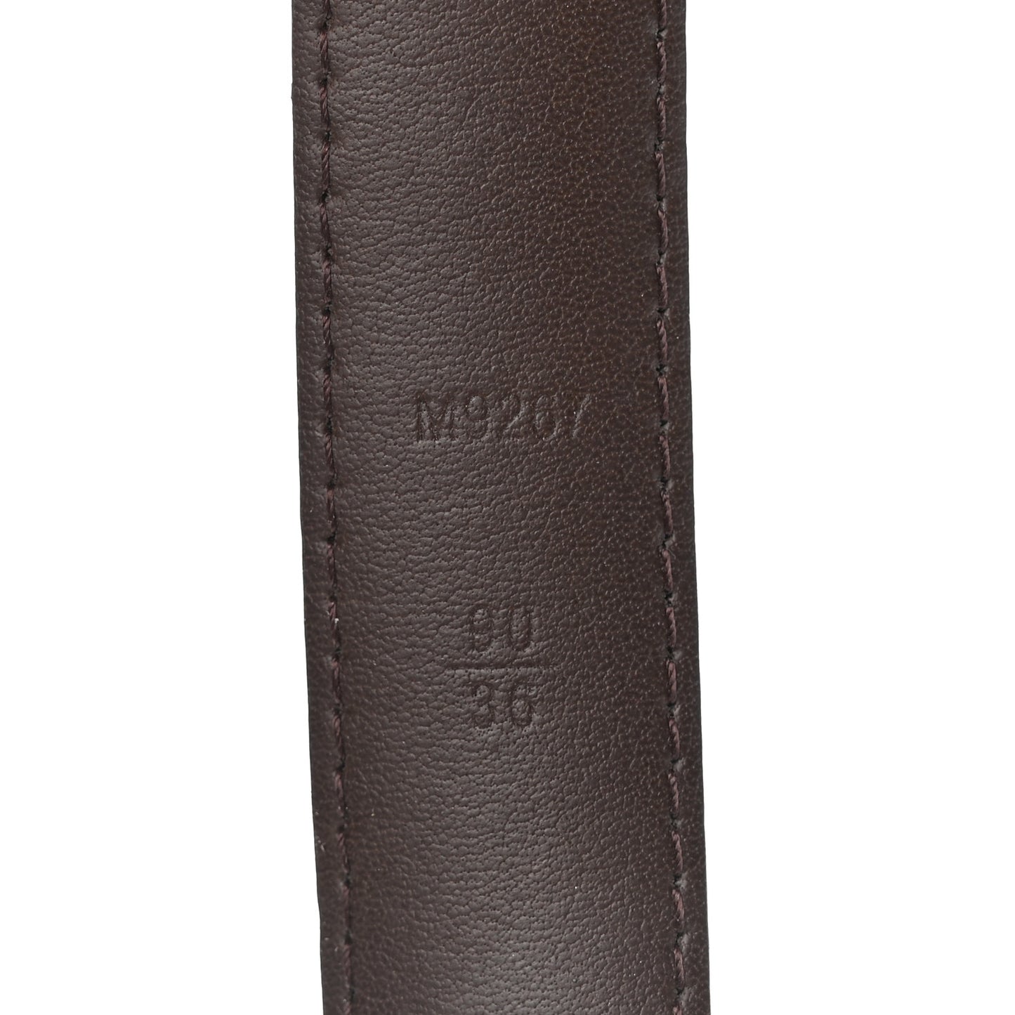 Mini Damier Ebene 25mm LV Initiales Belt 90 36
