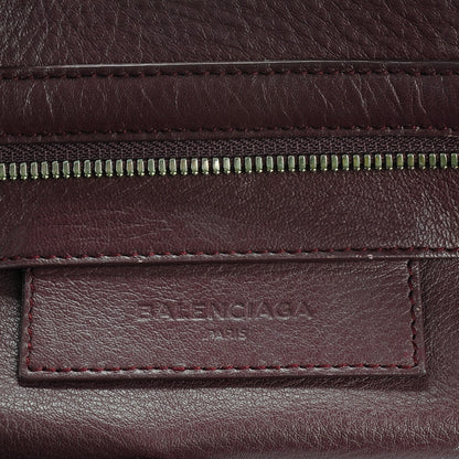 Balenciaga Veau Papier A4 Tote Rouge Aubergine 7 of 8