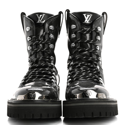 Louis Vuitton Monogram Eclipse Glaze Mens Outland Ankle Boots 9 3 of 15