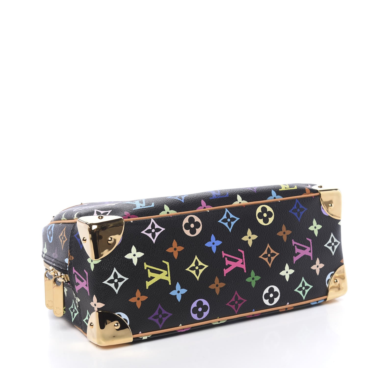 Louis Vuitton Monogram Multicolor Trouville Black 4 of 10