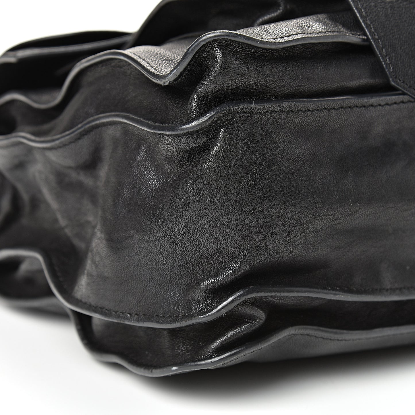 Lambskin Medium PS1 Satchel Black