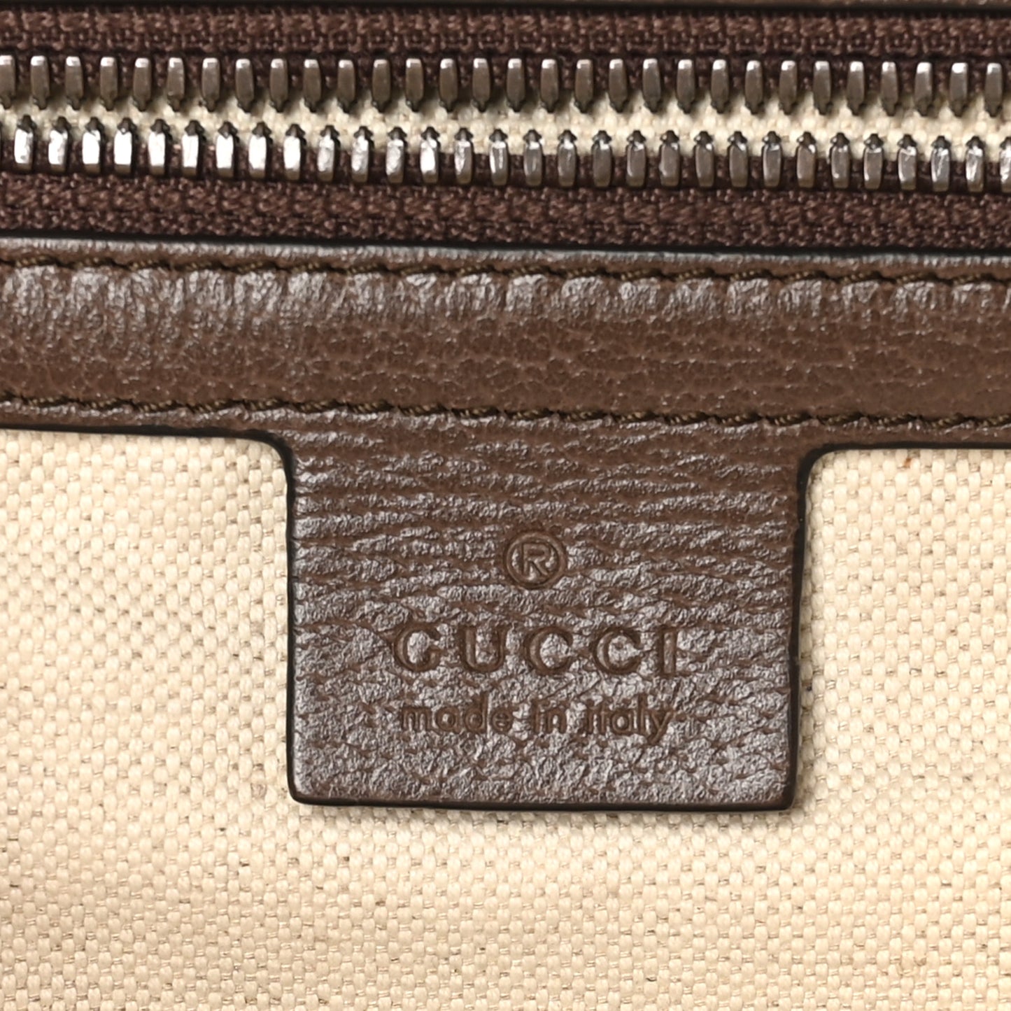 GG Supreme Monogram Calfskin Web Small Ophidia Day BackpacK Beige Ebony New Acero