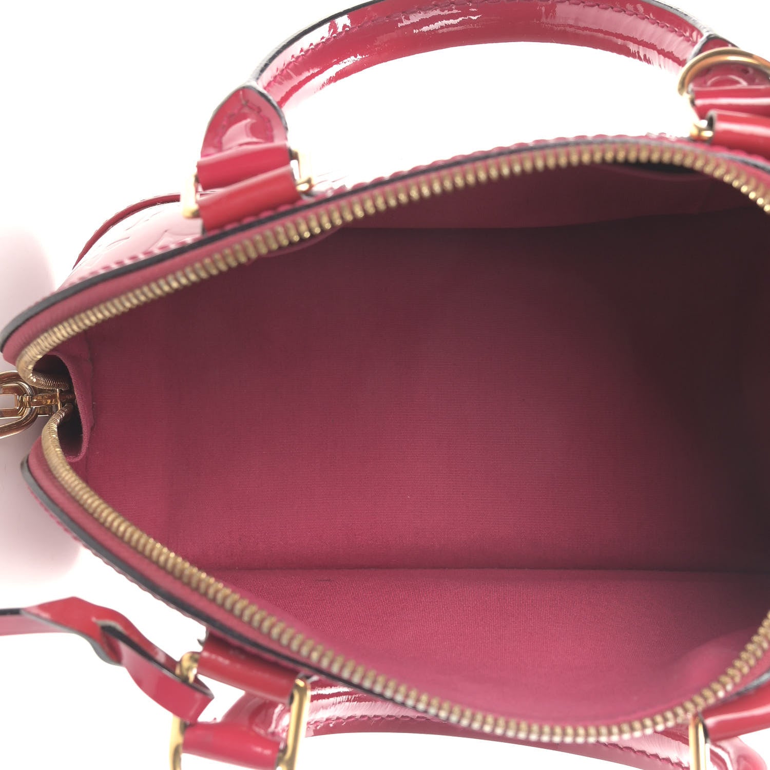 Louis Vuitton Vernis Alma BB Rose Indien 4 of 5