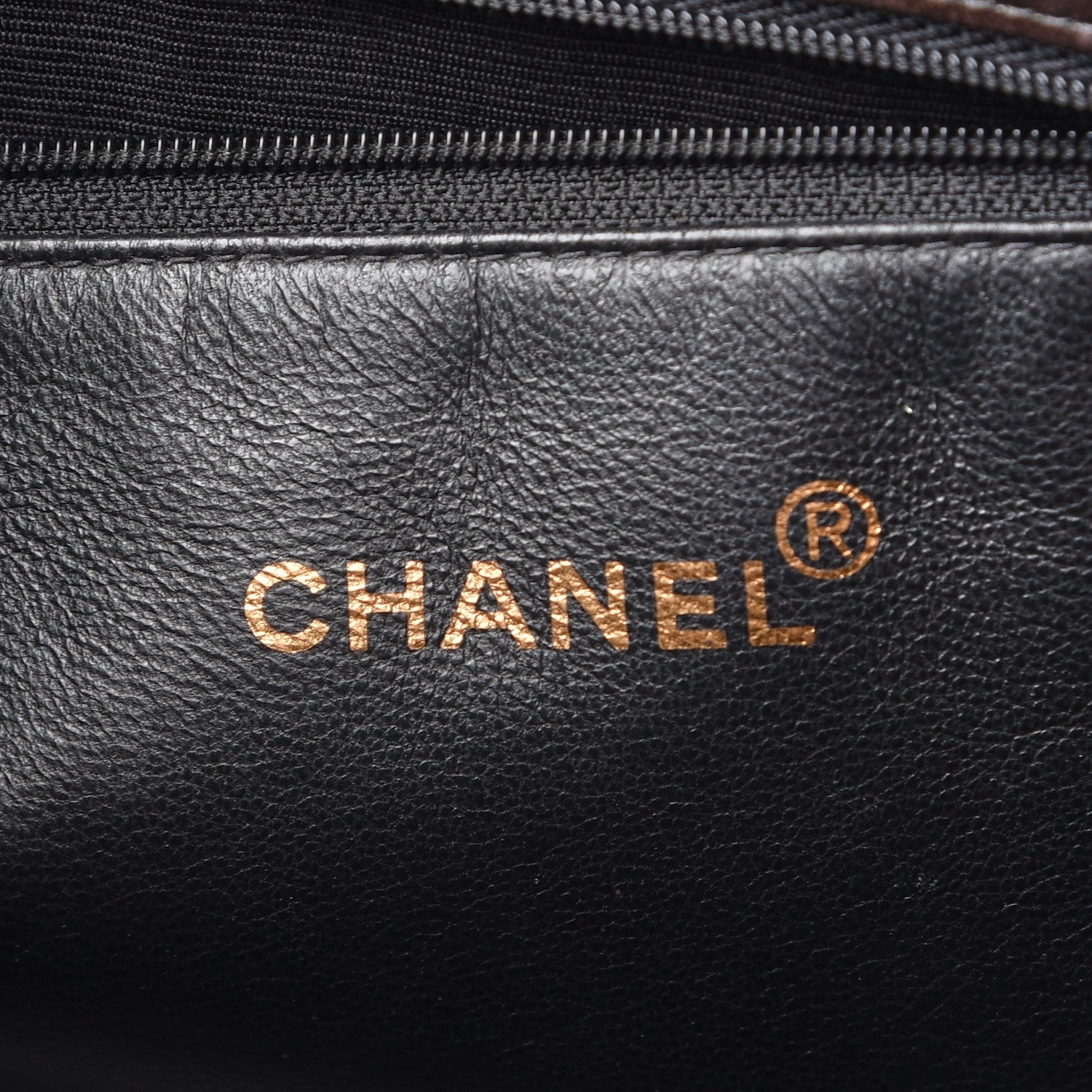 Chanel Patent Grand Shopping Tote GST Black 6 of 10