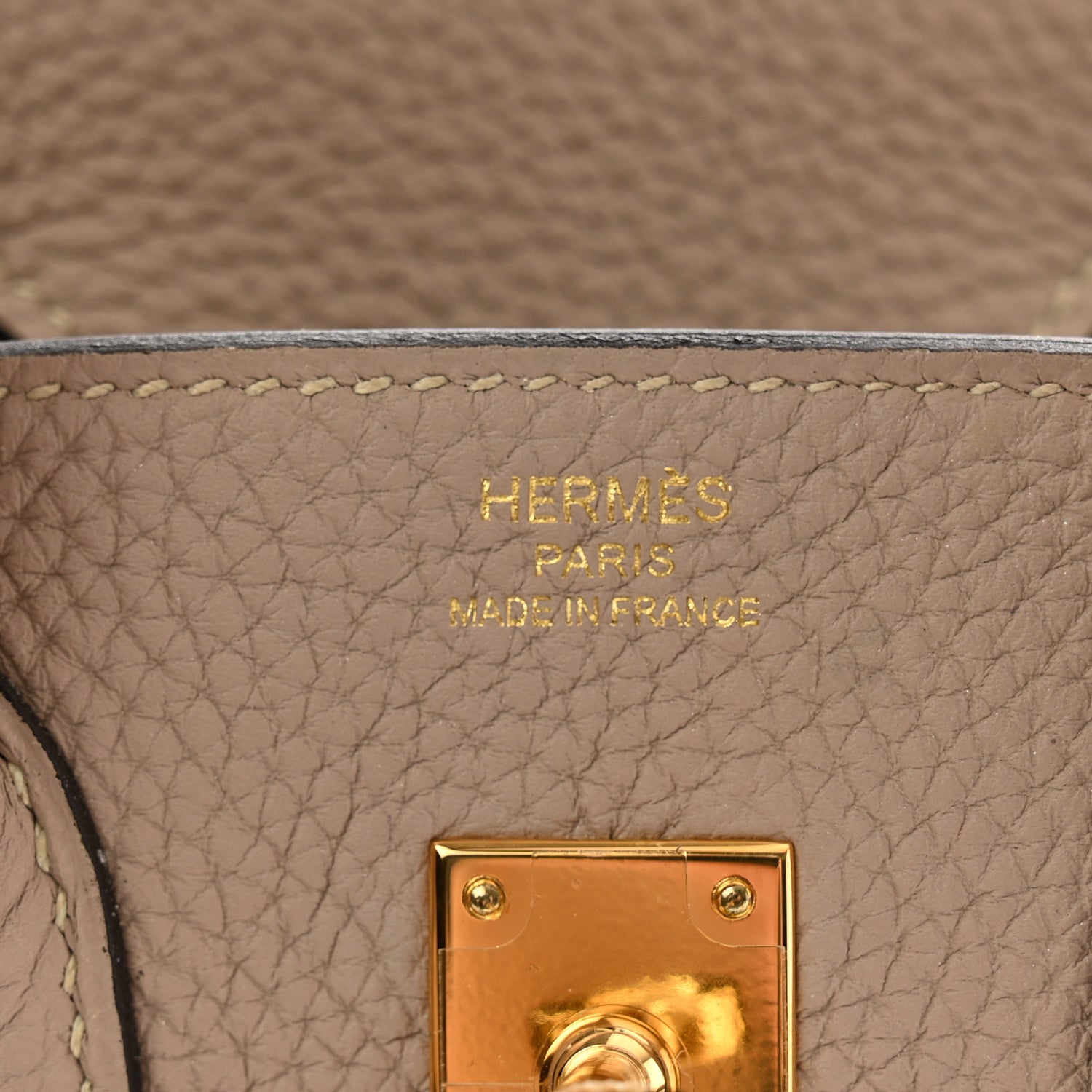 Hermes Togo Birkin 25 Gris Tourterelle 6 of 11