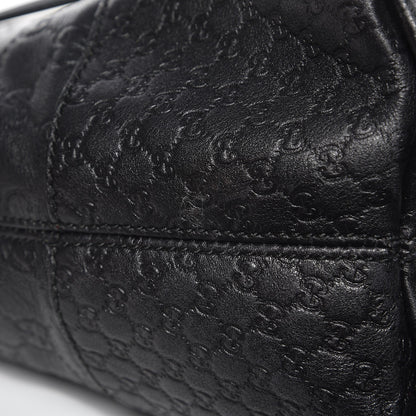 Gucci Guccissima Medium Bree Shoulder Bag Black 12 of 16