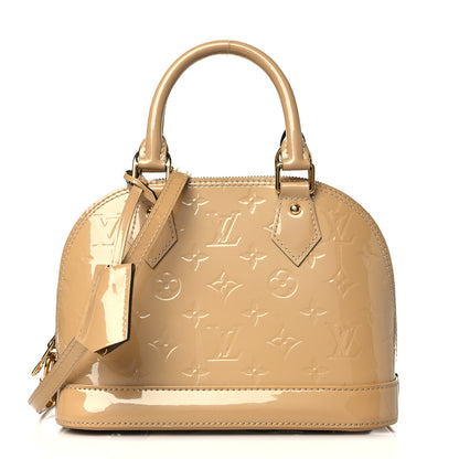 Louis Vuitton Vernis Alma BB Dune 1 of 12