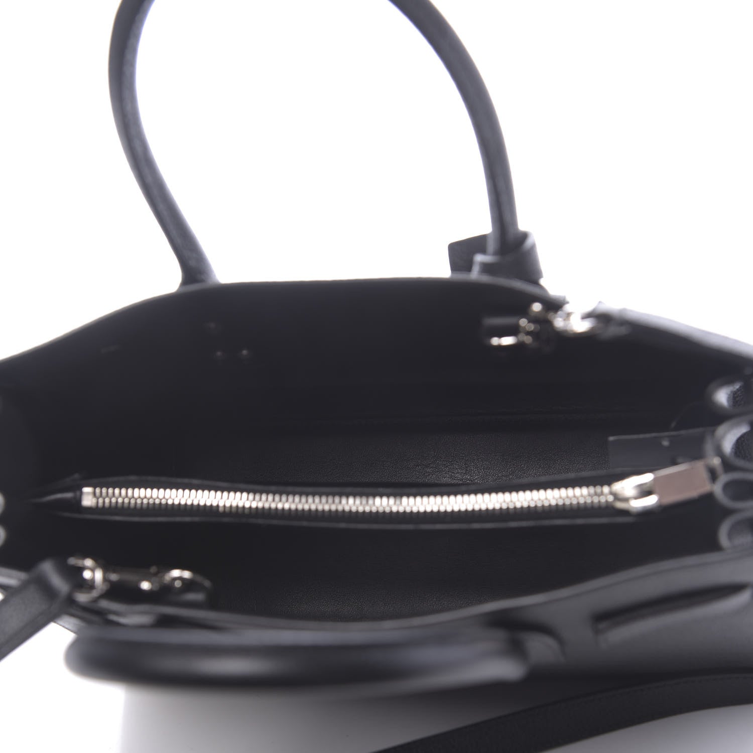 Saint Laurent Grained Calfskin Baby Sac De Jour Black 5 of 9
