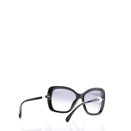 Chanel Pearl Polarized Sunglasses 5303-H Black 4 of 8