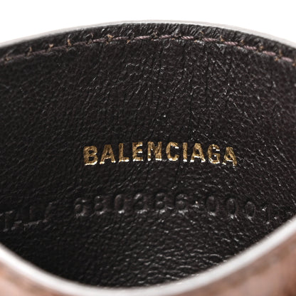 Gucci X BALENCIAGA BB Monogram Web Ophidia Card Holder Beige Ebony New Acero 6 of 9