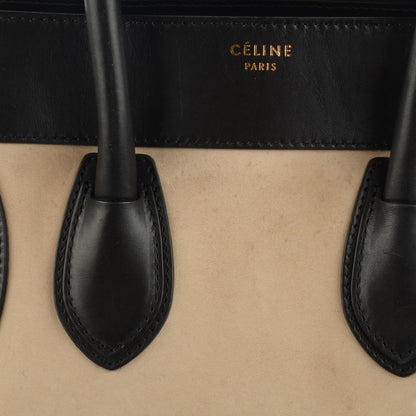 Celine Nubuck Smooth Calfskin Mini Tri-Color Luggage 9 of 9