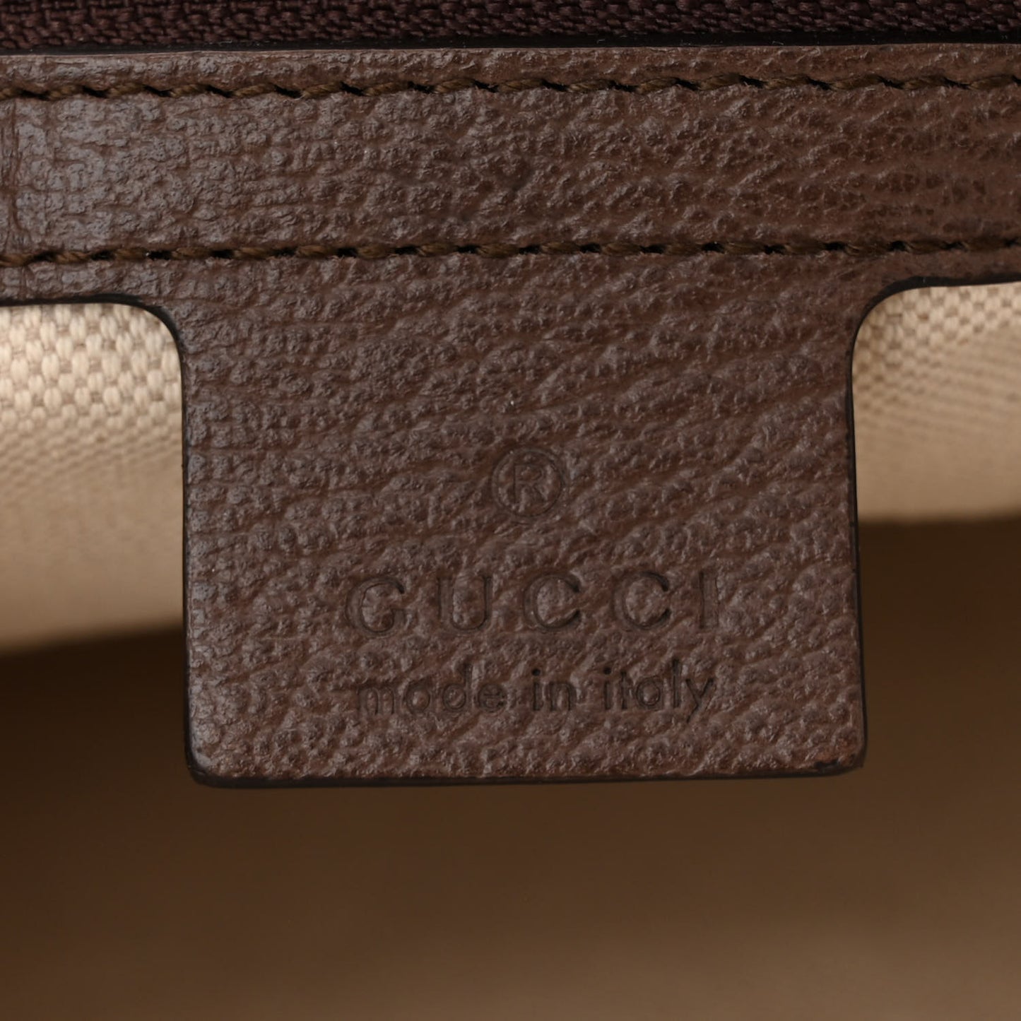 GG Supreme Monogram Web Small Ophidia Messenger Bag Brown
