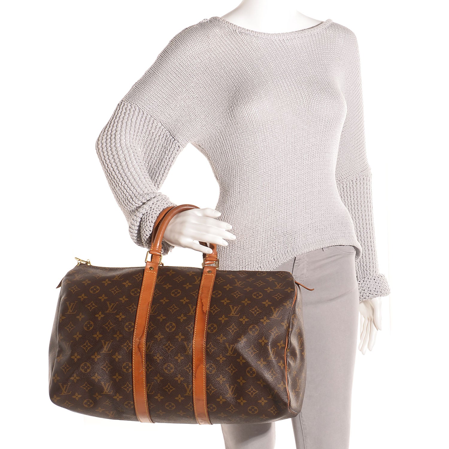 Louis Vuitton Monogram Keepall 45 2 of 7