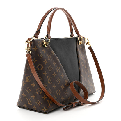 Louis Vuitton Monogram V Tote MM Black 3 of 9