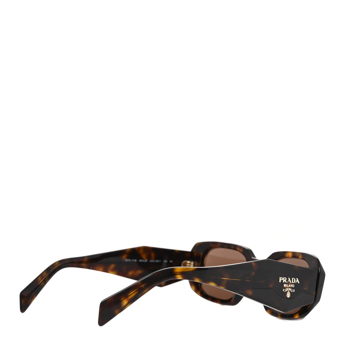 Prada Acetate Symbole Sunglasses SPR 17W Honey Tortoise 4 of 7