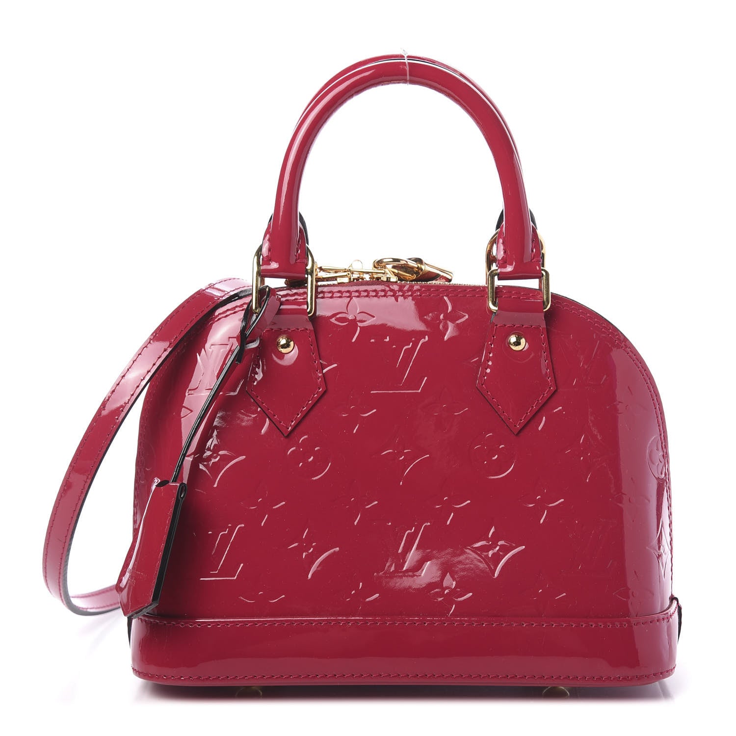 Louis Vuitton Vernis Alma BB Rose Indien 1 of 10