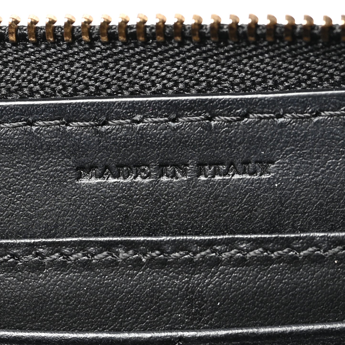 Vintage Check Elmore Zip Around Wallet Black