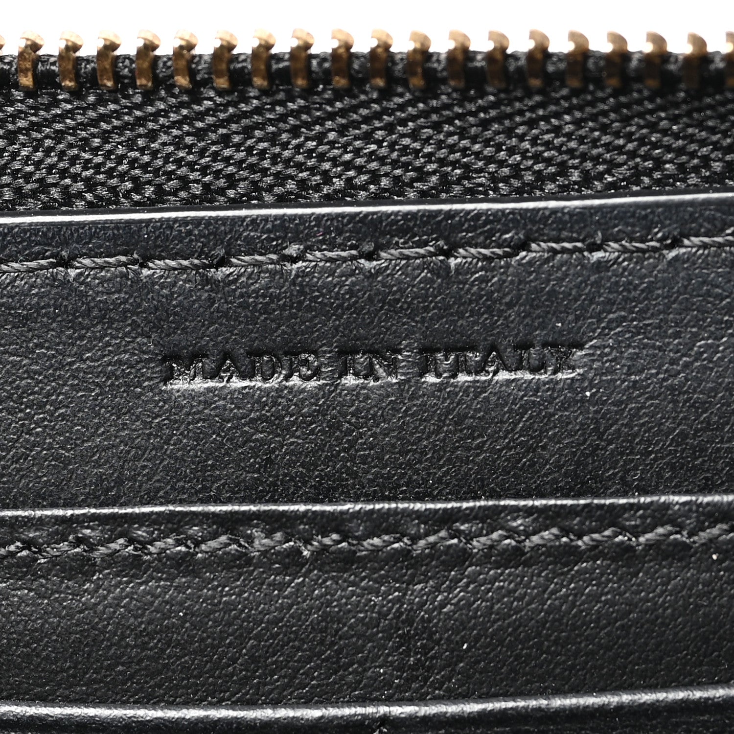 Burberry Vintage Check Elmore Zip Around Wallet Black 7 of 7