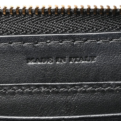 Burberry Vintage Check Elmore Zip Around Wallet Black 7 of 7