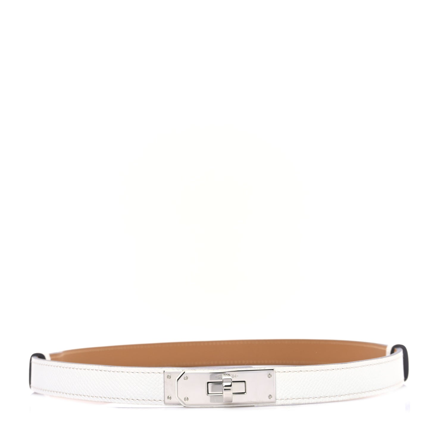 Epsom Kelly Belt White