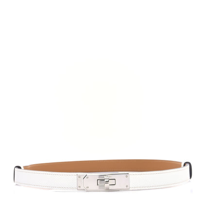 Hermes Epsom Kelly Belt White 1 of 3