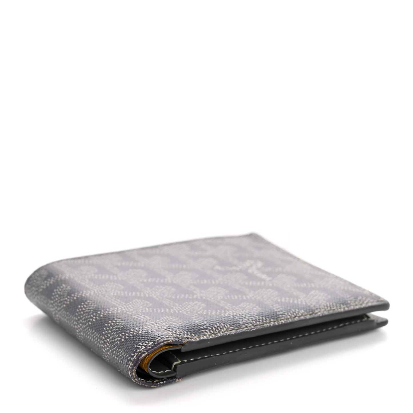 Goyardine Saint Florentin Bi-Fold Wallet Grey