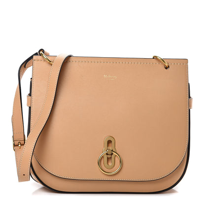 Mulberry Silky Calfskin Amberley Satchel Dark Golden Yellow 1 of 16
