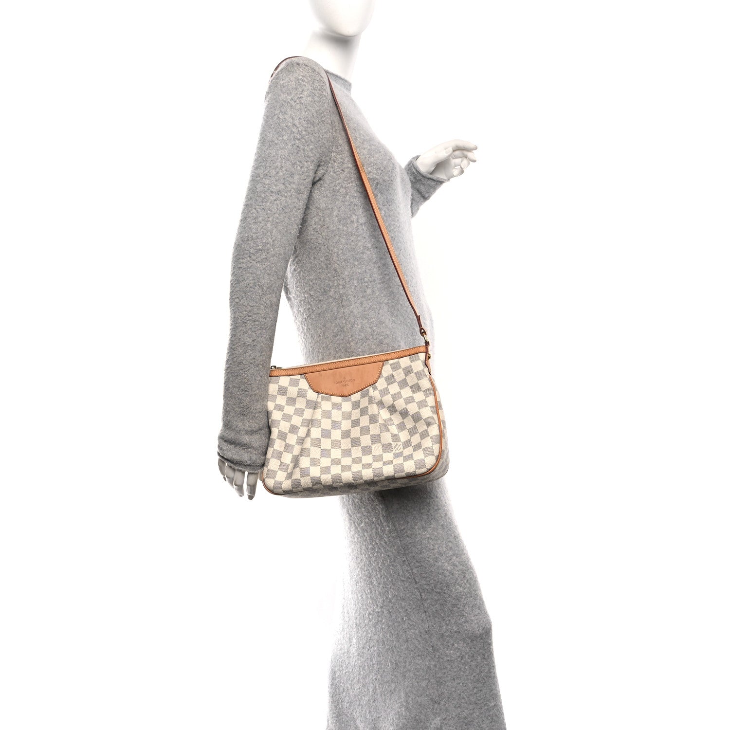 Louis Vuitton Damier Azur Siracusa PM 2 of 14