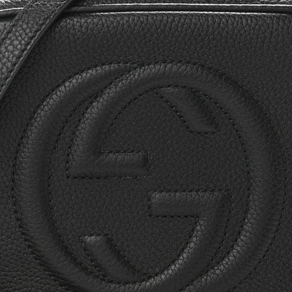 Gucci Pebbled Calfskin Small Soho Disco Bag Black 8 of 12