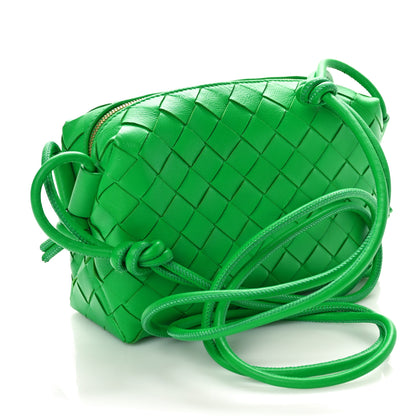 Bottega Veneta Nappa Intrecciato Mini Loop Camera Bag Parakeet 3 of 10