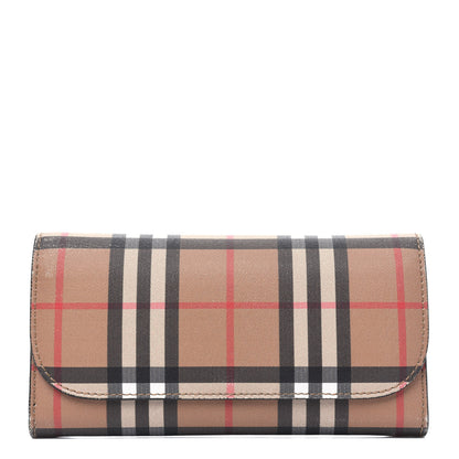 Burberry Vintage Check Halton Wallet Black 1 of 16