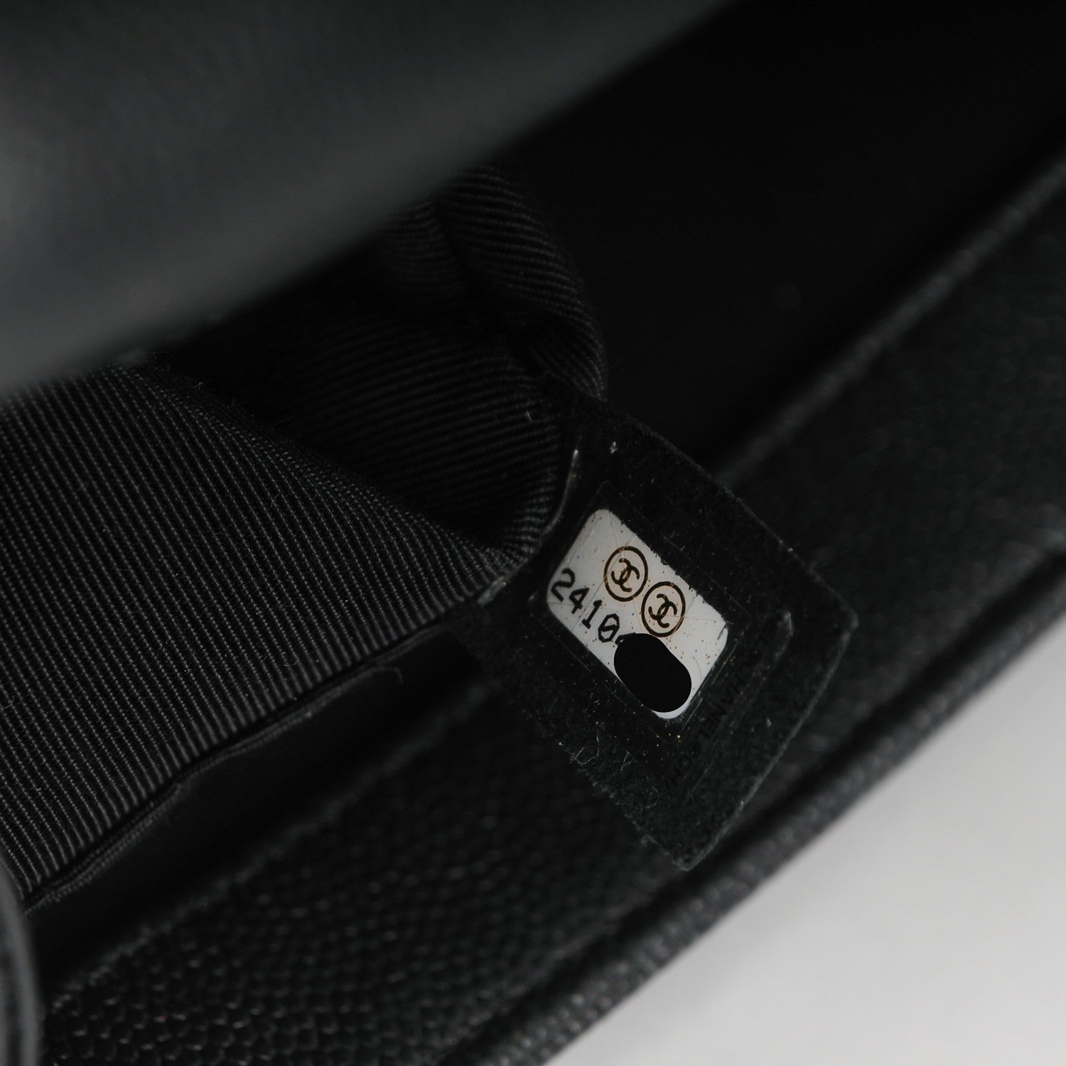 Chanel Caviar Quilted Medium Boy Flap So Black 8 of 8