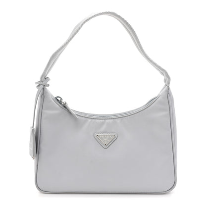 Prada Tessuto Nylon Mini Re-Edition 2000 Bag Fiordaliso 1 of 13