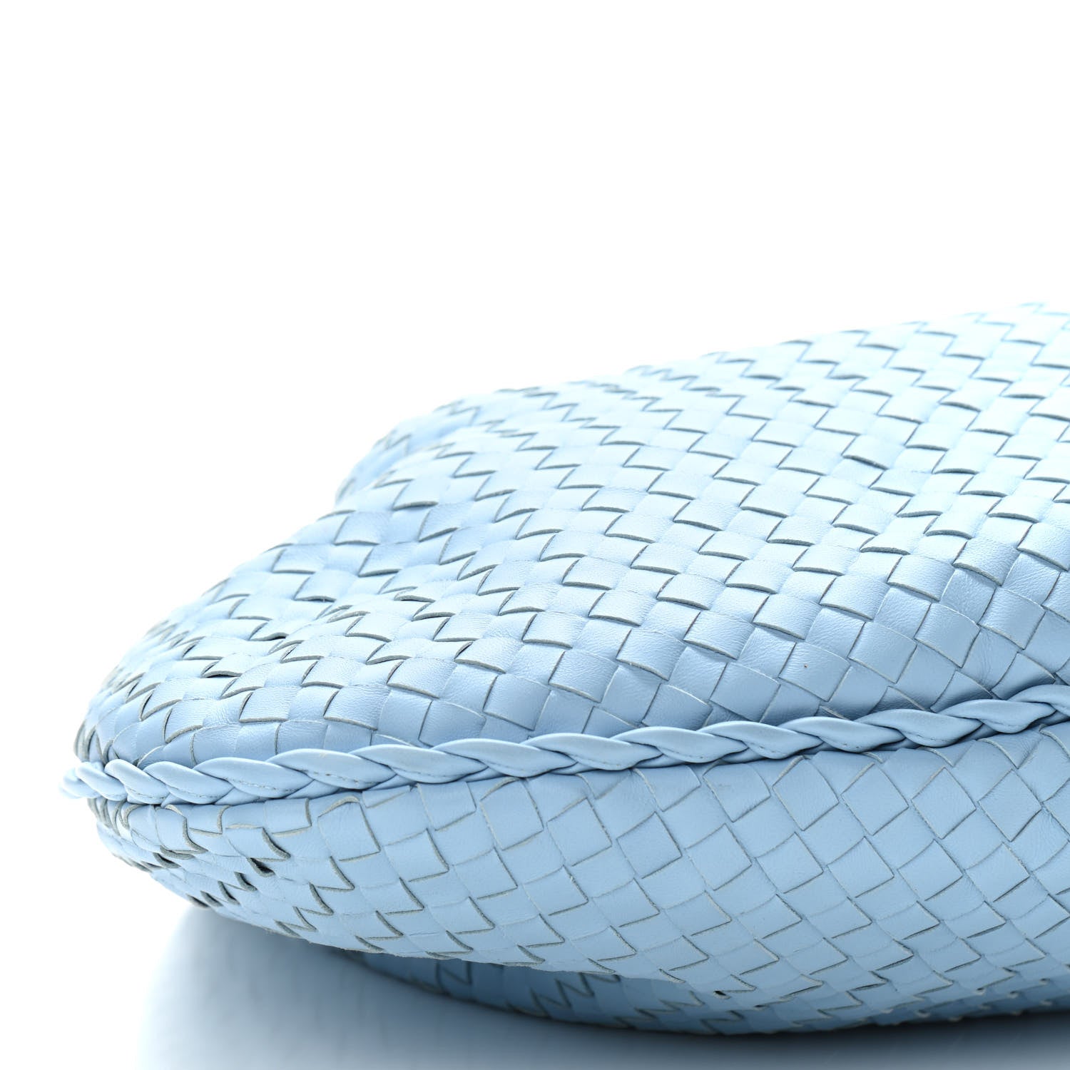 Bottega Veneta Nappa Intrecciato Large Veneta Hobo Light Blue 9 of 10