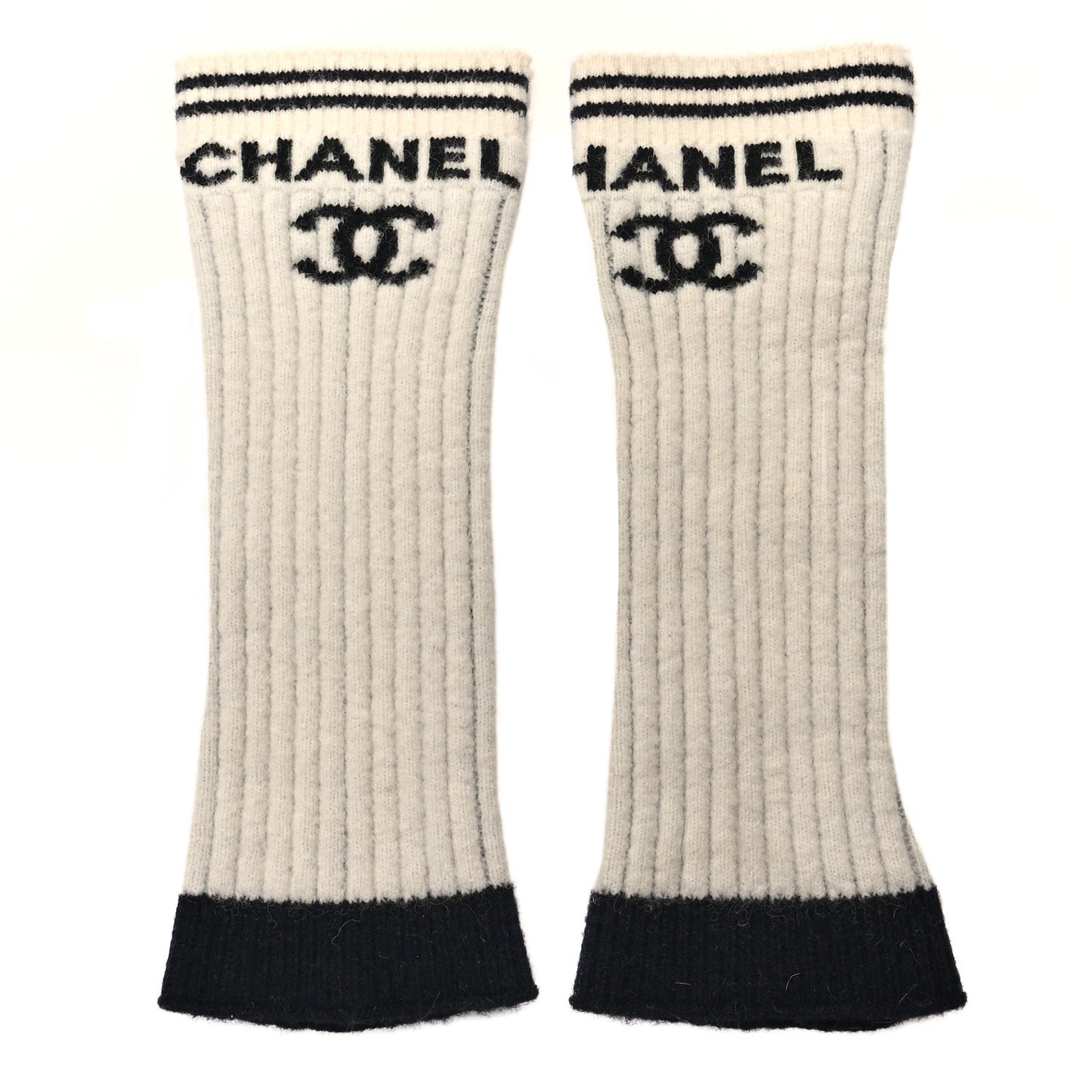 Combat Boot Leg Warmers White