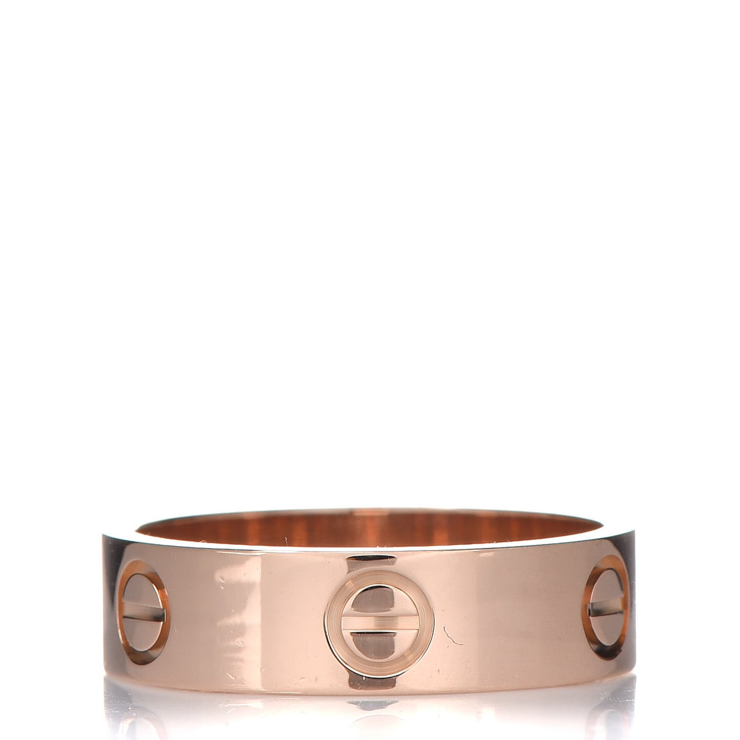 18K Pink Gold 5.5mm LOVE Ring 57 8