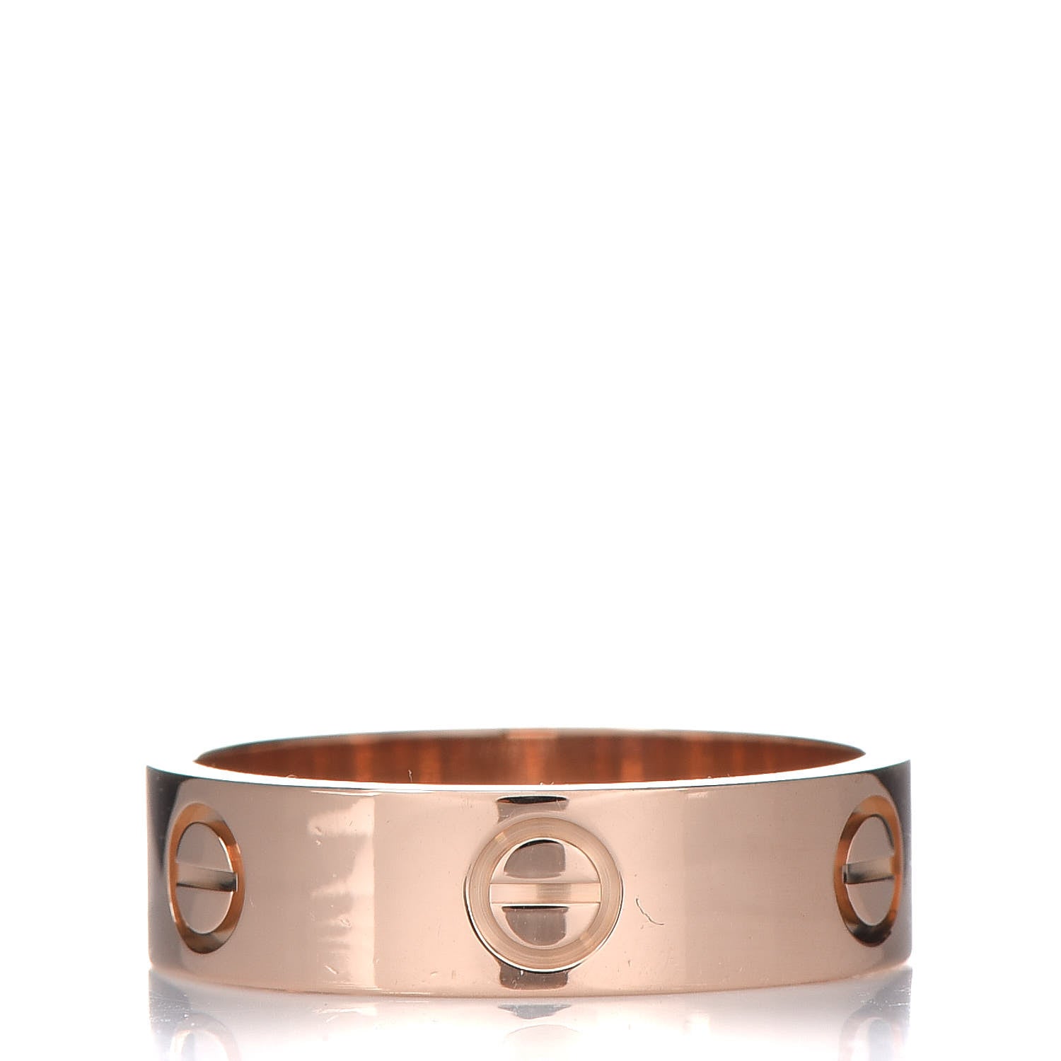 Cartier 18K Pink Gold 5.5mm LOVE Ring 57 8 3 of 5