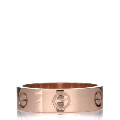 Cartier 18K Pink Gold 5.5mm LOVE Ring 57 8 3 of 5