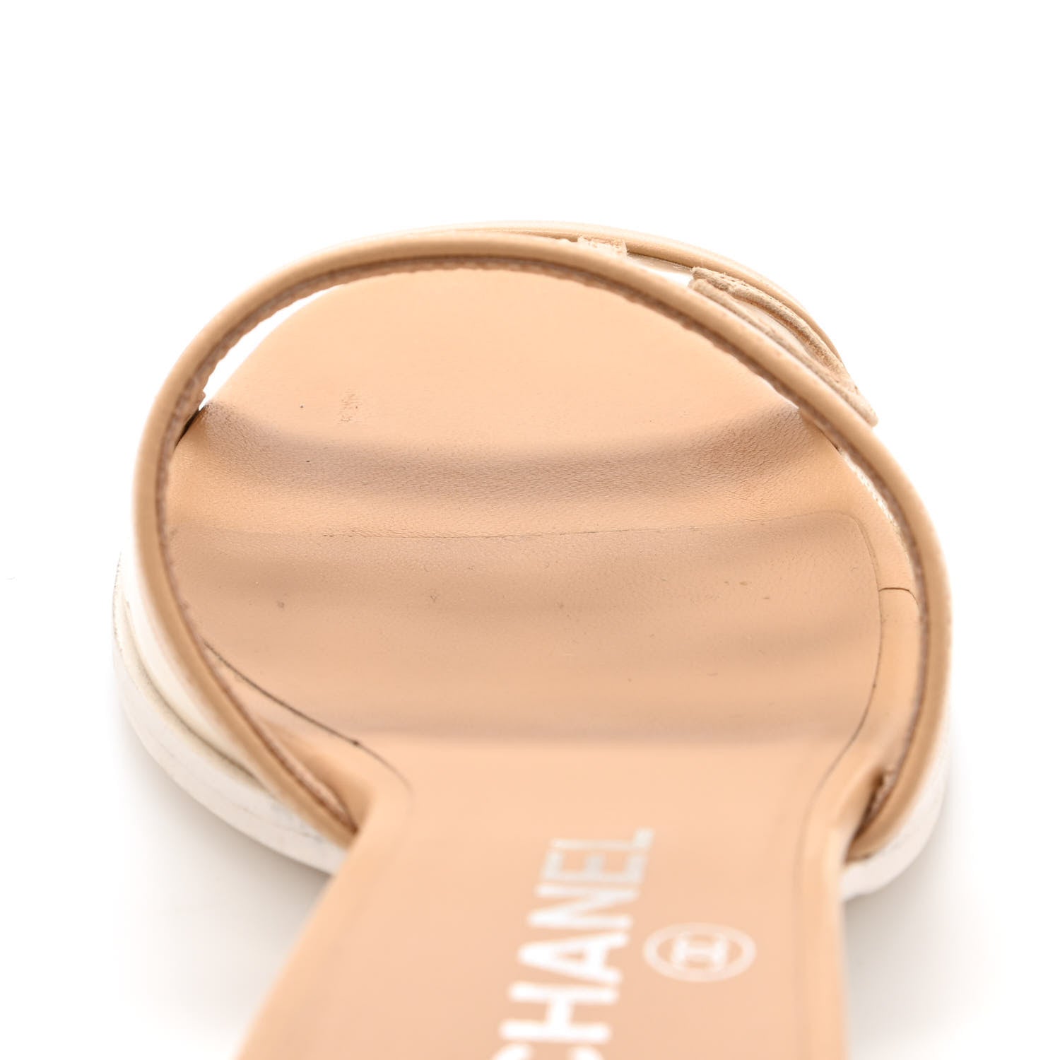Chanel Lambskin PVC Mule 38.5 Transparent Beige 12 of 13