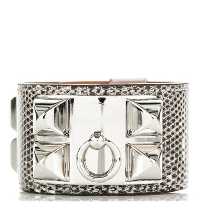 Hermes Lizard Collier De Chien CDC Bracelet S Ombre 1 of 7