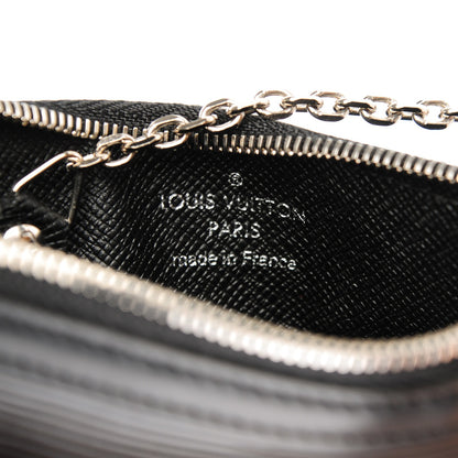 Louis Vuitton Epi Key Pouch Black 7 of 7