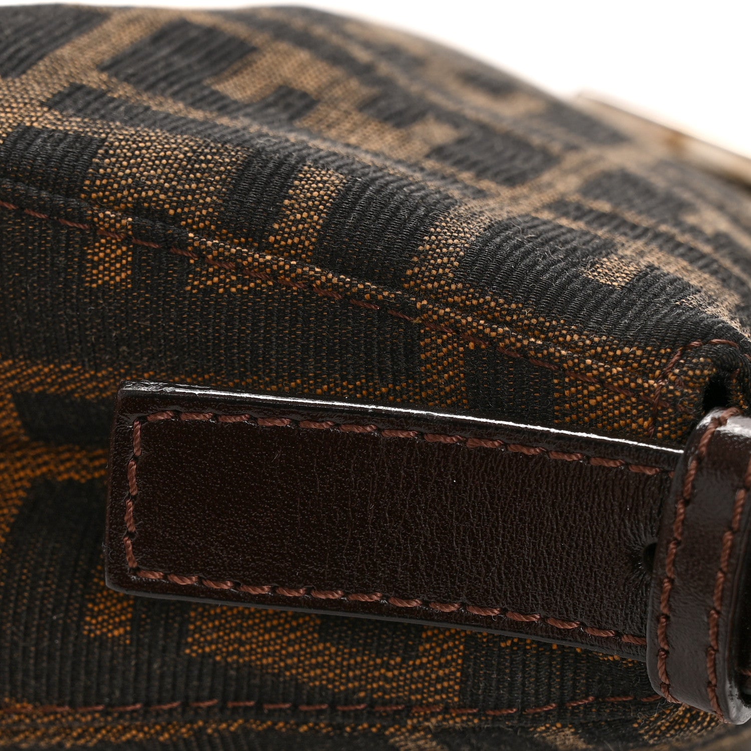 Fendi Zucca Baguette Shoulder Bag Tobacco 13 of 13