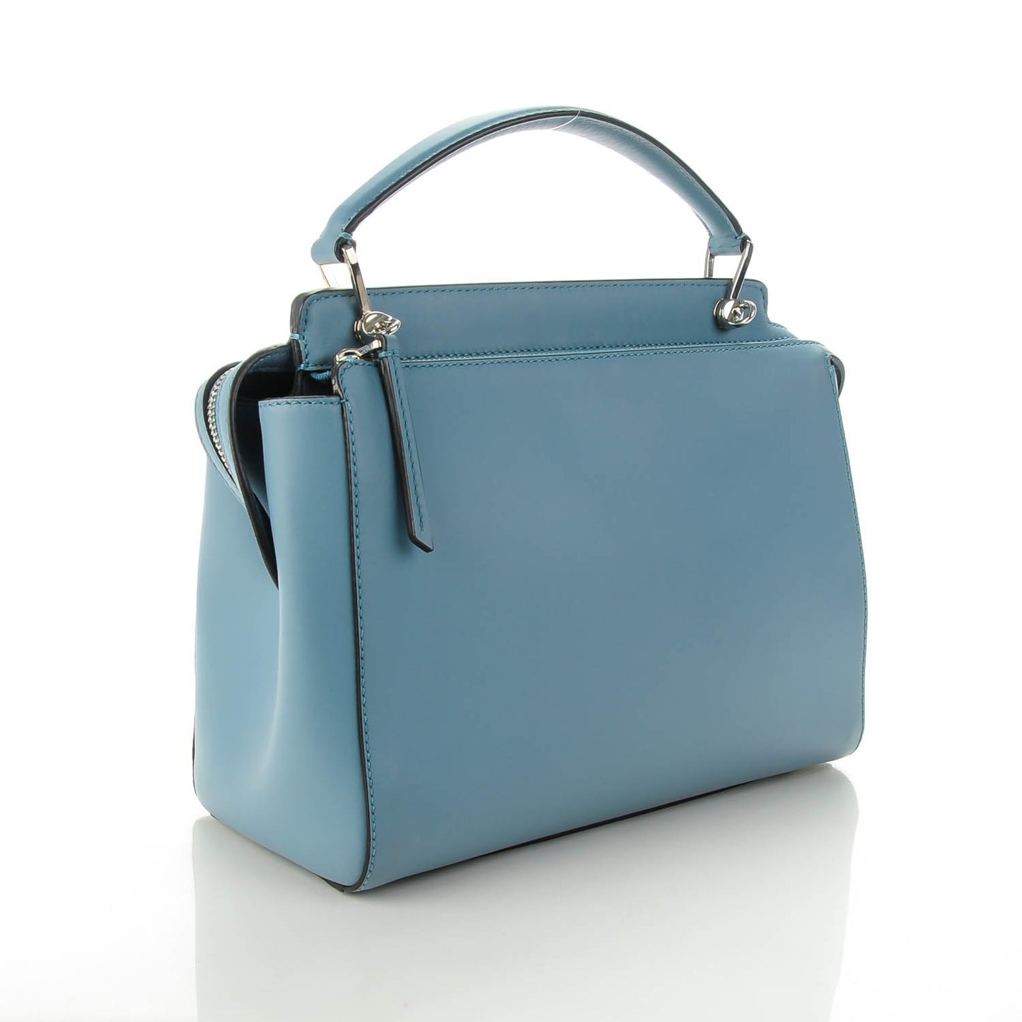 Vitello Baltico Dolce DotCom Satchel Riviera Blue Notte