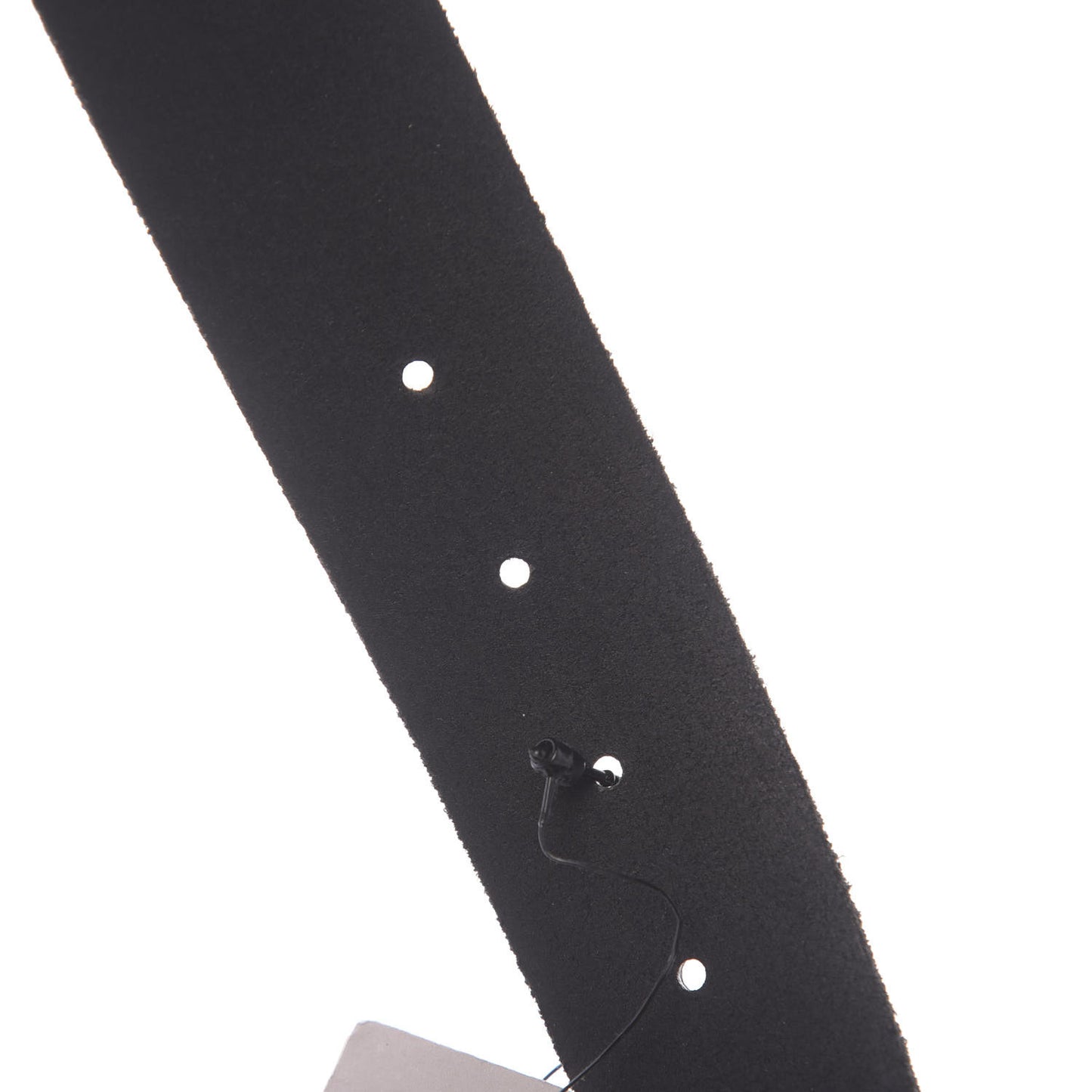 Calfskin Brass Feline Buckle Belt 80 32 Black